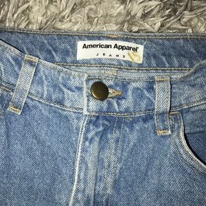 American Apparel High Waisted Jeans